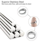 Stainless Steel Male Cock Ring Glans Ring Metal Penis Ring Delayed Ejaculation Increase Stimulation Sex Toys For Men (Medium)