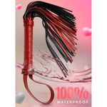 Whip For Adults Play Dominatrix Training Red Faux Leather Flogger 20"