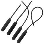 Urethral Sounds Catheter Vibrating Wand Massager Small Waterproof Handheld Cordless Massager For Adult Black (20Cm)