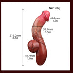 8.5” Realistic Huge Dildos Sex Adult Toys,Giant Electric Heating Dildo Massager 10 Powerful Vibration For Sexual Climax Dildo,Female Masturbator Wand For Women Men Couples Fun