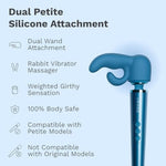 Petite Dual Silicone Attachment - Wand Massagers, Vibrator Attachments, Sex Toys For Adults