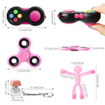 Fidget Toys For Adults, Fidget Toy For Kids 8-12, Airplane Toys For Toddlers 3-5, Car Activities Essentials Sensory Toys For Kids With Autism (Pink)