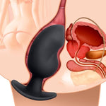 Silicone Butt Plug Anal Dilator Wearable Butt Plug With Ergonomic Anchor Tail Anal Dildo For Prostate Massage And Masturbation Anal Sex Toys In 5 Sizes For Women Men Beginners And Advanced (L)