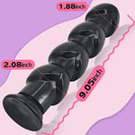 Realistic Dildo With 4 Glans & Suction Cup G-Spot Anal Dildo Prostate Massager Butt Plug Sex Toy For Men Women Vaginal Anal Masturbation