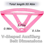 Three Way Anti-Off Male Chastity Cage Auxiliary Belt Wit Cock Ring, Chastity Device Sexy Underwear Penis Cage Strap Elastic Band Bondage Belts Sex Toys For Gay Sissy Men Couples (Black)