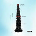 14.57 Inch Huge Butt Plug Big Anal Plug Stretcher Trainer,XL Cone Thick Anal Dildo with Suction Cup for Hands-Free Play Large Butt Plug Masutbation Anal Beads Sex Toys for Men Women