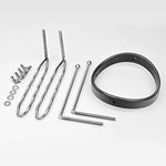 Round Anal Dilator Vaginal Dilator Enlargement Voyeur Masturbation Sex Toys Bdsm Enema Cleaning Dilator Stainless Steel + Resin