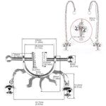 Bdsm Nipple Toys Nipple Clamps With Chain, Nipple Clips No Piercing Body Jewelry With Bells, Nipple Clip Adult Sex Toys Nipple Massager Sexual Pleasure Tools For Women Couple