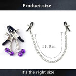 Sex Bondage Bdsm Bondaged Restraints Set, Sex Toys With Nipple Clamp Clitoris Clip, Nipple Stimulation Adults Sm Games Sexual Pleasure Tools For Women Couples