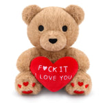 Valentines Teddy Bear Stuffed Animal,Cute Teddy Bear Plush With Red Heart,Soft Hugging Valentines Day Plush Toy Gifts For Girlfriend Boyfriend Women Men