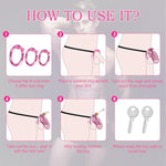 Chastity Cage - Male Chastity Devices With Chastity Belt, 3 Sizes Rings (1.57", 1.77", 1.97"), 2 Keys & 1 Lock, Purple Cock Cage, Large Stainless Steel Penis Bondage Restraints Bdsm Sex Toy For Men