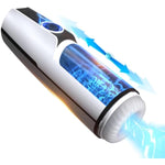 Male Masturbators, 6 Sexual Voices Sex Toy, 2000Mah Battery Automatic Mastusbator, 7 Thrusting & Rotating Modes Men Sex Toy Pocket Pussies Blowjob Male Stroker Works For 90 Minutes