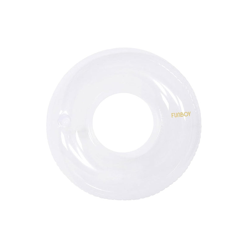 Giant Super Clear Inftlatable Ring Tube Float, 48" Transparent Oversized De