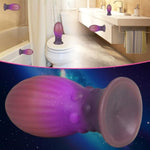 Silicone Butt Plug Soft Anal Plug Anal Dilator Fantasy Anal Dildo With Powerful Suction Cup Wearable Anal Masturbator For Prostate Stimulation Adult Sex Toys For Women Men Anus Masturbation (M)