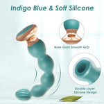 Vibrating Anal Beads Butt Plug Vibrator Anal Toy For Men And Women, 10 Vibration Modes Prostate Massager Male Vibrator Remote Control Bullet Vibrator G Spot Stimulor Adult Sex Toys Couple Play (Green)