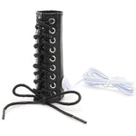 20 Levels Of Electric Shock Strength Leather Adjustable Size Penis Ring Male Masturbation Training Electric Shock Cock Ring