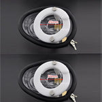 Penis Cage Sex Toy Chastity Girdle Men With Three Lock And 3 Sizes Ring Transparent Bondage Extreme Male Gents Key