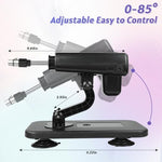 Sex Machine Dildo Machine with 3XLR Attachments, Thrusting Dildo Machine with Suction Cup, Automatic Dildo Couple Sex Toys for Women and Man