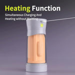 Automatic Male Masturbator E-Pneumatic Pro With 8 Pleasure Modes Electric Stroker With Heating For Men Ultra Long Lasting Masturbation Pleasure Blowjob Sex Toy For Men