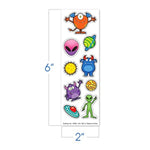 1000+ Alien Stickers, 100 Sheets Space-Themed Party Favors & Craft Supplies
