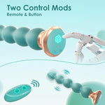 Vibrating Anal Beads Butt Plug Vibrator Anal Toy For Men And Women, 10 Vibration Modes Prostate Massager Male Vibrator Remote Control Bullet Vibrator G Spot Stimulor Adult Sex Toys Couple Play (Green)