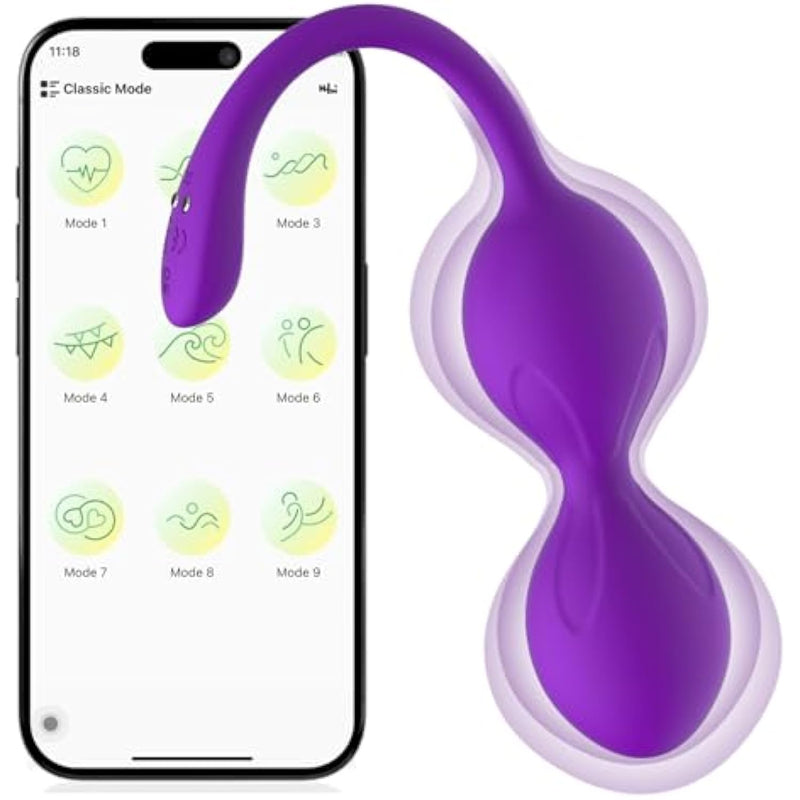 Remote Control Vibrator, Adult Sex Toys For Women, Female G Spot Vibrator With 9 Vibrations, Waterproof Soft Silicone Personal Massager For Woman & Couples Pleasure, Usb Charging (Purple)