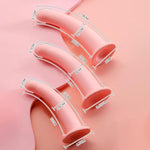 Silicone Dildo With Strong Suction Cup Butt Training Set For Anal Expansion Vaginal Plug Set Adult Sex Toys Pink Buttplugs For Women