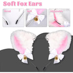 Stainless Steel Anal Plug Butt Plug With Faux Fox Tail And Ear,Cosplay Anal Stopper Anales Plug Sex Toy For Beginner Women Men Couple