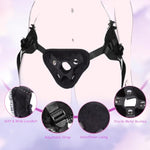 Strap On Dildo Women Sex Toys - Double Dildo Long Anal Strapon Dildos With Harness Double Sided Dildos Lesbian Sex Toys For Couple, Fantasy Silicone G-Spot Stimulator Sexual Pleasure Tools For Women