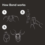 Moxie Aqua Wearable Panty Vibrator & Bond Wearable Vibrating Cock Ring - App Control Couples Sex Toys Bundle