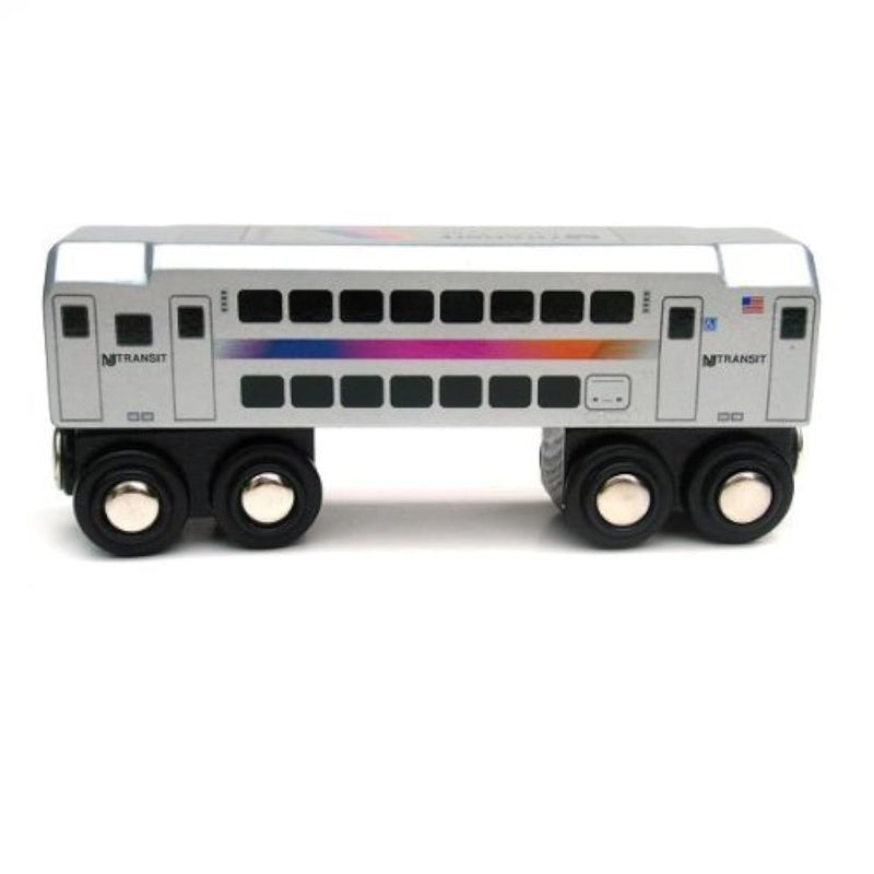 Munipals New Jersey Transit Wooden Railway Child Safe And Tested Wood Toy Trai