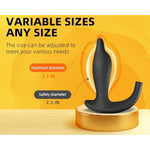 Enema Inflatable Anal Congestion Anal Cleaning Device Anal Expansion For Beginner To Advanced Player, Black