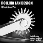 Bdsm Toys Foreplay Pinwheel Sex Toys, Stainless Steel Wartenberg Wheel Roller Sex Tools Bondage Bdsm Bear Sensory Play, 22 Pins Flirting Stimulation Roller Portable Couple Sex Toys Adult Bedroom Play