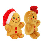 Christmas Gingerbread Man Plush Toy, Cute Stuffed Cookie Plush Toy - Christmas Doll Plush Gift - Suitable For Kids, Adults?2Pcs Classic