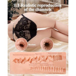 25 Lb Sex Doll Male Masturbator - Male Sex Toys Pocket Pussy With Realistic Tight Vaginal Anal Texture,Soft Buttocks,Good Support 27 Inch Sexy Long Legs,Masturbation Adult Toys For Men'S Orgasms