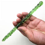 Transparent Crystal Urethral Plug Threaded Urethral Sound Training Massage Stick Male Urethra Stimulation Urethral Plug