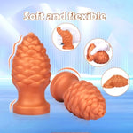 6.5 Inch Pinecone Anal Plug Anal Toys Butt Plug Anal Dildo Sex Toys Anal Training Premium Silicone Dildo Prostate Massager Buttplug, Womens Sex Toys Sex Toys For Men
