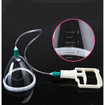 Woman Breast Pump Enlargement Cup Twin 2 Suction Cup With Manual Pump Set Body Cupping Massager Breast Feeding Pump