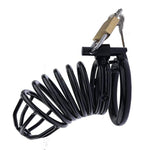 Chastity Device With Belt Sex Toys For Male, Stainless Steel Chastity Cage With 3 3 Sizes Rings(1.57", 1.77", 1.97"), 2 Keys 1 Lock, Bdsm Penis Bondage Restraints Cock Cage For Beginner Men