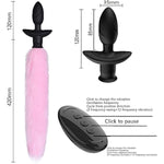 Gay Vibrator Wagging Tail Wagging Anal Plug Vibrating Anal Plug Anal Plug Sexual Stimulation Device For Butt Plug