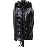 Leather Bondage Gimp Mask Hood, Black Full Face Blindfold Breathable Restraint Head Hood, Sex Toys, For Unisex Adults Couples, Bdsm/Lgbt Cosplay Halloween Masquerade Mask
