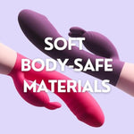 Pro Rabbit Vibrator For Women – Dual Motor G-Spot & Clitoral Stimulator, 10 Vibration Modes, Rechargeable, Body-Safe Silicone, Quiet, Waterproof (Purple)