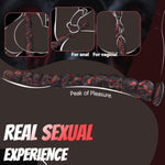17.7 Inch Monster Dildo, Huge Fantasy Dildos With Skull, Long Anal Plug With Strong Suction Cup For G Spot Play, Silicone Anal Beads Butt Plug For Challenger, Adult Sex Toy For Men & Women,