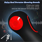 Automatic Sucking Moaning Male Masturbators - Upgraded 7 Vibration & Suction Hands Free Pocket Pussy Male Stroker With 3D Realistic Sleeve, Mens Masturbator Blowjob Machine Adult Oral Sex Toys For Men