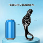 Anal Butt Plug Sex Toys Anal Training for Personal for Beginners, Advanced Users with O-Shaped Base Prostate Toys Anal Beads Anal Toy