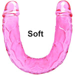 18 * 1.7" Double-Headed Giant Dildo,Extra Long Realistic Dildo,Super Huge Flexible Thick Penis G-Spot Anal,Double-Sided Xxl Fat Adult Sex Toy With Wide Glans,Suitable For Women/Men/Lesbians