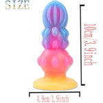 Anal Plug Silicone Butt Plug,Soft Butt Plug Sex Female & Male Sex Toys Anal Plug Luxury Butt Plug Anal Beads G-Spot Dildos Trainer Adult Sex Toys Anal Training With Strong Suction For Women Men