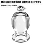 Clear View Hollow Anal Plug Enema Sex Toys Butt Dilator For Men Anal Peeping Anal Washer Douche Women Vaginal Dilator