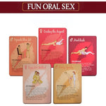Oral Sex Position Card Game - Couple Game For Date Night & Bedroom Fun - Poker Position Battle Game For Date Night Naughty Bedroom Dirty Battle Sx (Oral)