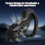 Male Chastity Cage Butt Plug - Sex Toys Chastity Devices With Anal Plug For Men, Adjustable Strap On Belt Chasity Device With 3 Sizes Rings, Modular Penis Cock Cage For Adult Sex Play